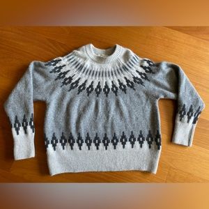 Nothing Written Anne Pattern Pullover Wool and Baby Alpaca Sweater